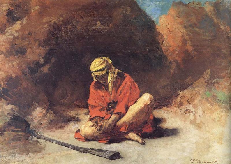 Leon Bonnat Arab Removing a Thorn from his Foot